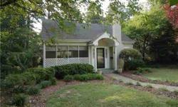 2BR Home for Sale in Greensboro! Cutest little bungalow ever - just exudes charm! Must see this 2BR/1BA home in Fisher Park Jr/Latham Park area. Original features plus some expected updates. Roomy LR has gas log f/p with arched entry to DR. Bright kitchen