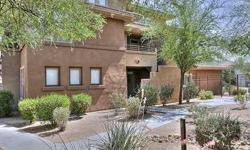 Enjoy Luxury Resort Living at its finest in the heart of N. Scottsdale! Fabulous 2BR, 2 BA, ground floor condo in the popular gated community, Edge at Grayhawk. This corner unit with split master plan boasts a spacious living/dining area, breakfast bar,