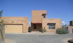 Short Sale opportunity bar none! Being sold as is, where is subject to Buyer's right to inspect. Clean as a whistle bright two-story home on premium oversized lot with Cerrillos Hills and Sandia Mtn Views. Quiet location on cul-de-sac behind Jaguar Road
