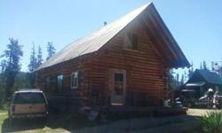 PC6219 Year round cabin w/incredible waterfront view. Fish out the front door & hunt out the back. Be self sufficient & live off the grid w/4 kW solar panel system & propane appliances. Corral, garden area, rustic fencing, hitching post, tack room/shop,