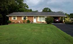 Well maintained brick ranch on one acre lot. Partially finished walk-out basement. Family room/game room in basement. Orchard, garden area. $138,900 MLS# 157850Listing originally posted at http