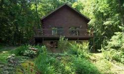 Here is your log cabin in a secluded wooded setting! BORDERS STATE GAME LANDS! There is also common area for ATV riding. Near Bald Eagle State Park and Foster-Sayers Dam! Beautiful inside and out with an upstairs loft featuring a balcony overlooking the