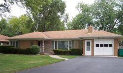 3 bedroom 2 1/2 bath all brick ranch with full finished basement! Charm exudes from this home. Close to schools, shopping, restaurants, recreation! Close to I80 not far from I55. Nice yard, deck. Huge basement with bath, workshop, rec room, home has been