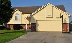 Welcome to Chadsworth! A popular subdivision in Northwest Wichita located in Maize Schools and very close to New Market Square for all kinds of shopping, restaurants and many more other services. The home sits on a very large, half acre lot at the end of