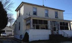 Duplex upstairs and downstairs with mobile home need to be replaced in the rear of property garage for 2 cars. LARRY DEPALMA is showing 114 N Harding Highway in Buena Borough, NJ which has 3 bedrooms / 2 bathroom and is available for $139900.00. Call us