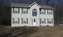 Center hall colonial in good condition. Large comfortable rooms, sun catching window in foyer brightens the whole house. Good sized kitchen with slider to patio, formal dining room, living room, family room, master bedroom w/WIC, and two other nice