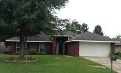 Single Family Home for sale by owner in Foley, AL 36535. Beautiful 4BR, 2Ba brick home. New ceramic tile and paint throughout, vaulted ceilings, all kitchen appliances included, large master bathroom with walk-in closet, 2 car garage, fenced back yard.