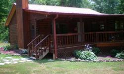 Beautiful log cabin, in the mountains of Tellico. Great setting with plenty of room on the covered porches for entertaining or just sitting back in your rocking chair. Currently used for residential but would be great for a vacation home or a rental