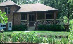This all brick home is nicely secluded with tons of wildlife, turkey and deer abound yet just minutes from the hospital. This large home has seclusion, quality construction, tons of room at a great price. Easy to show, come and see for yourself what a