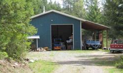 5 treed acres, 30x40 shop, 24ft high, wood stove, 1 beds one bathrooms. Plus 1974 Moduline 12x48. Live in manufactured home while you build your dream home.Barbara Swehosky has this 2 bedrooms / 2 bathroom property available at 203 Richardson Ridge Road