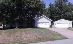 3 bedroom/2 bath, 1500 sq. ft, on 1.25 acre lot in North Madisonville, KY subdivision near YMCA, restaurants, schools and businesses. 2 car attached and 2 car detached garage, koi pond, patio and 536 sq. ft deck.Kitchen/dining room, large front room,