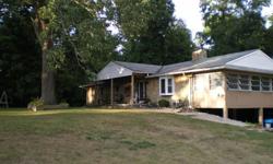 If you want to feel like you are living in a park setting, this is your place. Almost 6 acres, with around 2 1/2 acres of woods, 20x30 pole barn for extra storage. Wild raspberry and blackberry bushes and also asparagus to harvest in the spring and
