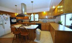 Located at the end of the road, inside the city limits, on 1.46 acres, with a finished walkout basement, 2 kitchens, large open floor plan, woodburning stove, large deck, detached workshop and more.Listing originally posted at http