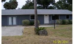 Short Sale. Nice home with room to grow. Large back yard and property just past this home is owned by County. A/C unit and septic and drainfield all replaced in 2007. Convenient location to downtown Deland and I-4. Garage was enclosed and now used as