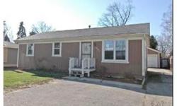4 BEDROOM, 2 BATH RANCH HOME. FINISHED BASEMENT WITH REC ROOM, BEDROOM AND FULL BATH. 1 CAR DETACHED GARAGE. NICE FENCED LOT. IN NEED OF SOME TLC.SOLD AS IS. NO SURVEY, NO DISCLOSURES, TAXES AT 100%. BUYER TO VERIFY ALL INFO. PRE-APPROVAL OR PROOF OF