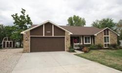 Great home with a very open floor plan - vaulted ceilings in the Living Rm & Great Rm. Kitchen & Dining Area is just off the huge 22x18 Great Rm with a stone fireplace. Plenty of room for your wide screen TV & surround sound system. Check out the covered