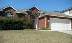 THIS ONE STORY 4/2/2 IS VERY OPEN WITH 2 LIVING AREAS AND A FORMAL DINING WITH FIREPLACE IN FAMILY ROOM;JUST BLKS FROM JUDSON RD AND EASY ACCESS TO LOOP 1604. BANK OF AMERICA PRE QUAL REQUIRED ON ALL FINANCED OFFERS THRU VA VENDEE; CASH OFFERS REQUIRE