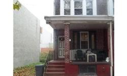 This house is located in the Waterfront District, a few blocks from the Camden Aquarium, all colleges, and the Susquehanna Center, and Campbells Field. All Investors are welcome. Property is being sold as-is. Enjoy an end unit, three bedroom brick home in