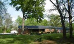 This large Brick Ranch sits on Approximate 1.9+acres and has plenty of space inside and out! Split bedroom plan, Huge Master Suite on one side of home, other 3 large bedrooms on other end of home. It also has formal living & dining room and a large eat-in