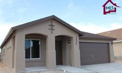 This brand new home on 3535 Sierra Bonita Avenue has easy interstate access to Las Cruces, WSMR and is located only minutes from the new golf course. This Valencia floor plan has 1441 square feet and has an open floor plan, perfect for entertaining. It