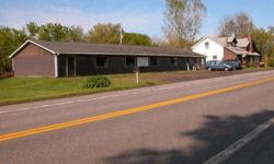 Exceptional property with multi-use building on over 4.1 Acres. Large enough to run any type of business from a Restaurant, Inn, Antique Mall or any type of country store. Currently used as an Archery Business. Plenty of parking with over 400 Ft. of road