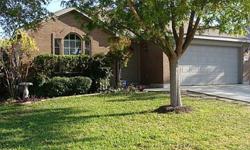 Open in-law floorplan w/ gorgeous landscaped yard shaded by mature trees. Fresh paint inside & out. Move-in ready! Kitchen w/center island opens to family room. Walk to HEB & water park. Near shopping, schools, tollways, airport xpress. Electric fireplace