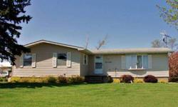Well cared for 3 bedroom, 2 bath ranch style home, with oversized double garage and 1.5 acres. Just minutes to Hudson, located just south of Schrock Road for easy access to Waterloo or Cedar Falls. Formal living and dining rooms, and spacious eat-in