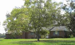 This one has it all. 16.37 ACRES, BRICK HOUSE, POND, AND FARM LAND. Home is approx 1871 SF, living room, family room with fireplace, kitchen and breakfast area. Laundry room. GREAT PROPERTY to own!!Listing originally posted at http