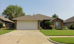 Very cute West Norman home-close to everything! In ground sprinkler system, beautifully landscaped, open floor plan, master bed split from others (split plan). Recent roof shingles, new carpet just installed. Clean, clean home-ready to go! Great family