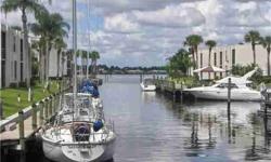 BEAUTIFUL, FURNISHED, AND TURN-KEY WATERFRONT CONDO WITH DOCKAGE AVAILABLE FOR BOATS UP TO 36FT. AND OCEAN ACCESS! THIS LOVELY, METICULOUS CONDO SHOWS BEAUTIFULLY WITH NEWER FURNITURE & APPLIANCES & LOTS OF CHARM.LIVE THE FABULOUS FLORIDA LIFESTYLE