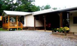 1,848 s.f., 3BR/3BA mobile home on 3.0 acres. Gas log fireplace, expansive covered back porch, finished workshop, attached 2 car carport between the home and workshop! $149,000Listing originally posted at http