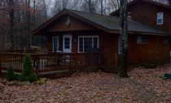 Beautiful fully furnished 1400sq ft cabin/home... completely updated with new kitchen, bath, hardwood floors etc.. Offers outdoorsman and nature lover turnkey opportunity to enjoy all the Alleghaney National Forest offers this summer!!! Call for details,
