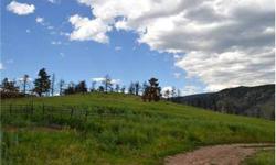 Breathtaking 37+ acres in Buckhorn Canyon. Located in the private and scenic Moody Park Ranch. Well/septic, electric/phone are all in! Private National Forest access, abundant wildlife, views in all directions. Green mountain meadows and lots of timber.