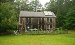 A hidden gem secluded in over 15 acres of land near the Ponaganset River. Needs work. Being sold "As Is". Buyer to assume all due diligence.Listing originally posted at http