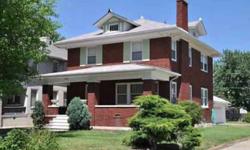 WOW! This amazing home is an absolute must see!!! 4 bedroom, 1.5 bath all brick 2 story with a 2 car garage located in the heart of Riverside and very near Central Riverside Park. Featuring beautiful hardwood floors, gorgeous original woodwork throughout,