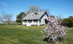 Come and enjoy this cute as a button home on one acre surrounded by farmfields and one mile from county boatramp at morley's wharf. Blue Heron Realty Co. is showing 9219 Occohannock Neck Rd in CAPE CHARLES which has 3 bedrooms / 2 bathroom and is