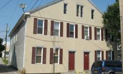 4 Unit Multi Family building with alley access and off street parking. Lots of updates incl bathrooms,replacement windows, flooring, spouting/gutters, replaced back porches. Two 2-BR and two 1-BR units with separate entrances. Separate metered electric.