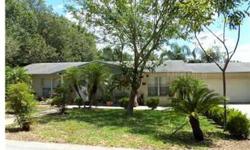 Great buy in this sparkling pool home with 3 bedrooms, 2 baths,oversized garage with laundry area, screen enclosed pool and patio and fenced backyard. NO HOA fees, excellent location and family neighborhood, good schools and close to everything. Seller re