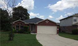 ONE STORY D.R. HORTON WITH 4 BEDROOMS/2BAL/2GA IS LOCATED ON CUL DE SAC. FORMAL DINING. FAMILY ROOM. NICE SIZE KITCHEN WITH BREAKFAST AREA AND OPEN TO THE FAMILY ROOM. COVERED PATIO WITH WITH NICE SIZE BACKYARD. PAINTED IN JUNE 2012.Listing originally
