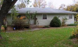 Sitting at City's SW edge on 3 acres with some fruit trees and outbuildings. The ranch home is a one owner home and offers steel siding and handicap ramps to the front door and deck. There are 3 nice sized BR's a GR and FDR. Wood floors are in all but 1