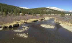 Click here for INTERACTIVE MAP of this property Click here for 13 DETAILED Maps specific to this property. REGIONAL MAP IS SEEN BELOW 8 MAGNIFICENT ACRES, WALK TO PLATTE RIVER FISHING, 20 MINUTES FROM BRECKENRIDGE! Near National Forest and trails. As