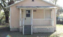 WOW! High potential for this small cracker style home on large fenced lot. Walking distance to Elementary and Middle schools. This is a Fannie Mae Homepath property and qualifies for as little as 3% down and is approved for Homepath Renovation Mortgage