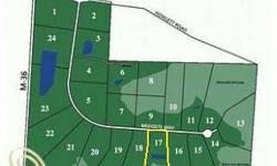 Beautiful home site in a great area. The terrain is rolling and the parcel has a small pond in its center with a small wooded area towards the back. Special financing available