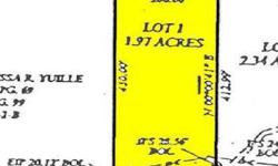 Wooded building lot with paved road frontage.Listing originally posted at http