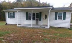 Cute house with 19.25 acres. House has been remodeled and has covered front porch.
