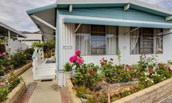 If views are not you thing this but value is this two bedroom two bath home in the senior community of Rancho Santa Barbara is for you. Newer cabinets and appliance grace the kitchen while three skylight make the home bright. The two air conditioners keep
