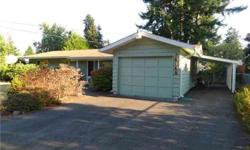 Well taken care of 3 bedroom 1.5 bath home on quiet street. Features Eat in kitchen, french doors to rear yard and hardwood floors. Great location, only minutes to Steilacoom, Fort Lewis and I-5. Large fenced yard is nicely landscaped. Follow us on