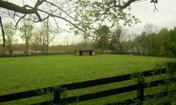 Lovely property zoned agricultural and residential to build your home, keep your horses or both. 2 stall barn with tack room on property. Across the street from Moonbeams Preserve assuring you of unchanging views and peace and quiet. All lots in the area