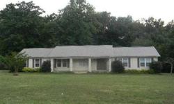 1950 sq ft home on .93 acres, 3 bedrooom 1 1/2 baths. Eat in kitchen and separate dining room. Large sunken greatroom with wood burning fireplace and beautiful hardwood floors. Large full bath with double vanities, sunken tub and separate shower. New