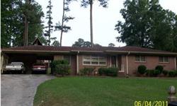 Full brick home in nice East Gadsden subdivision, offers 3 bedrooms - all with double closets, 2 baths, formal LR/DR area, kitchen and den. Large screened in porch on back to enjoy bug free summer nights and ideal for outdoor entertaining. Kids will love